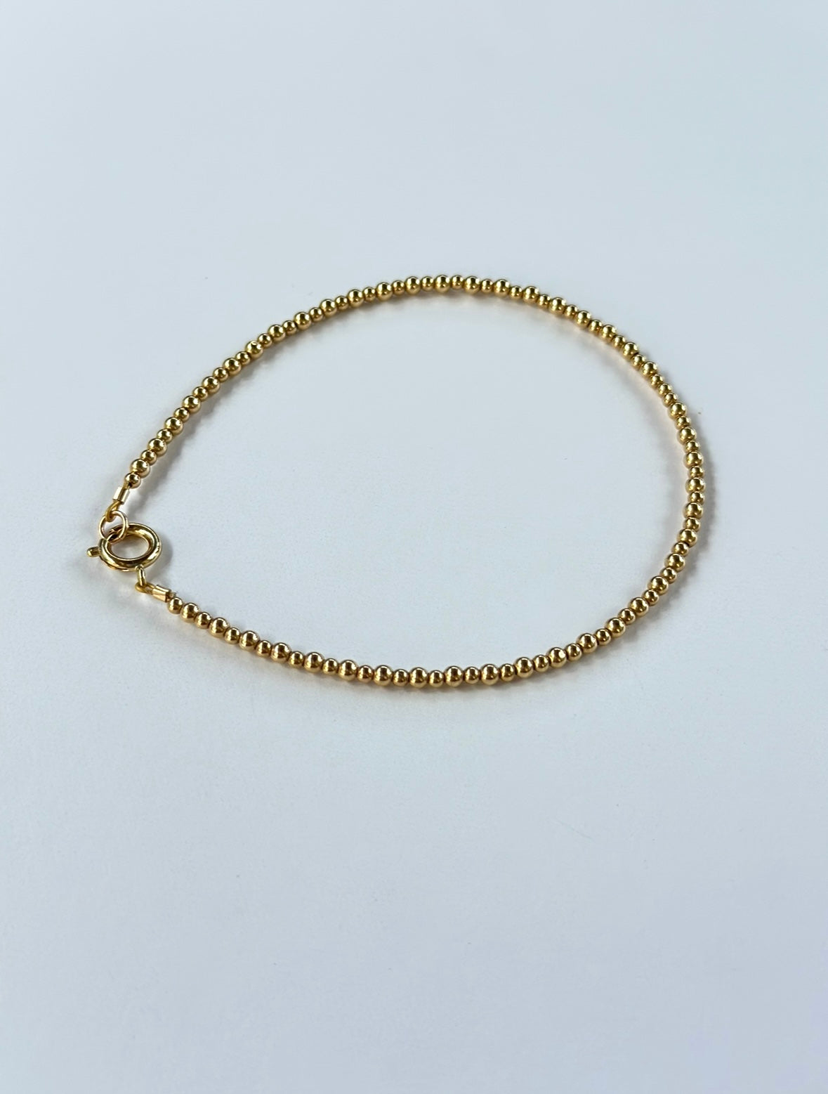 Gold Bead  Anklet