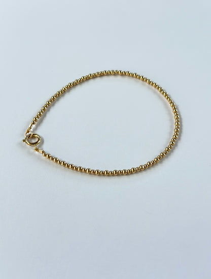Gold Bead  Anklet