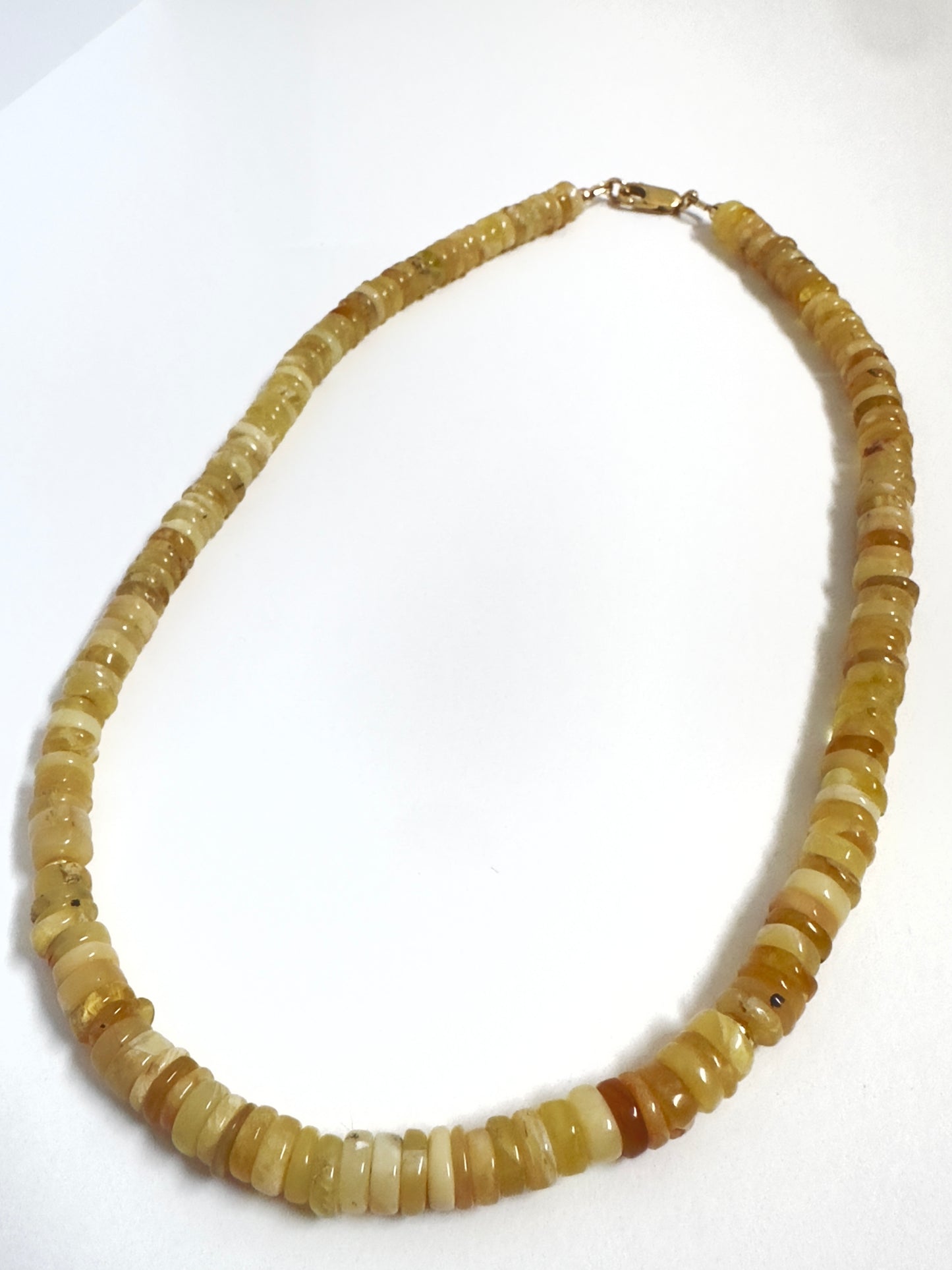 Mayan Yellow Necklace