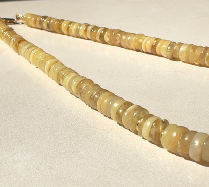 Mayan Yellow Necklace