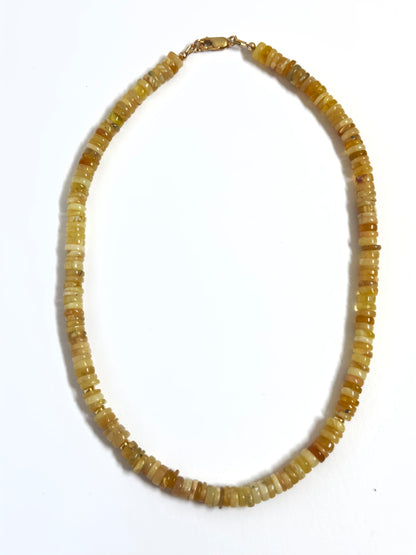 Mayan Yellow Necklace