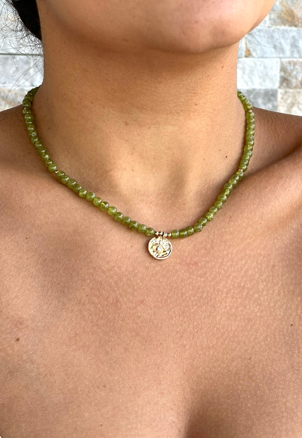 Moss Necklace